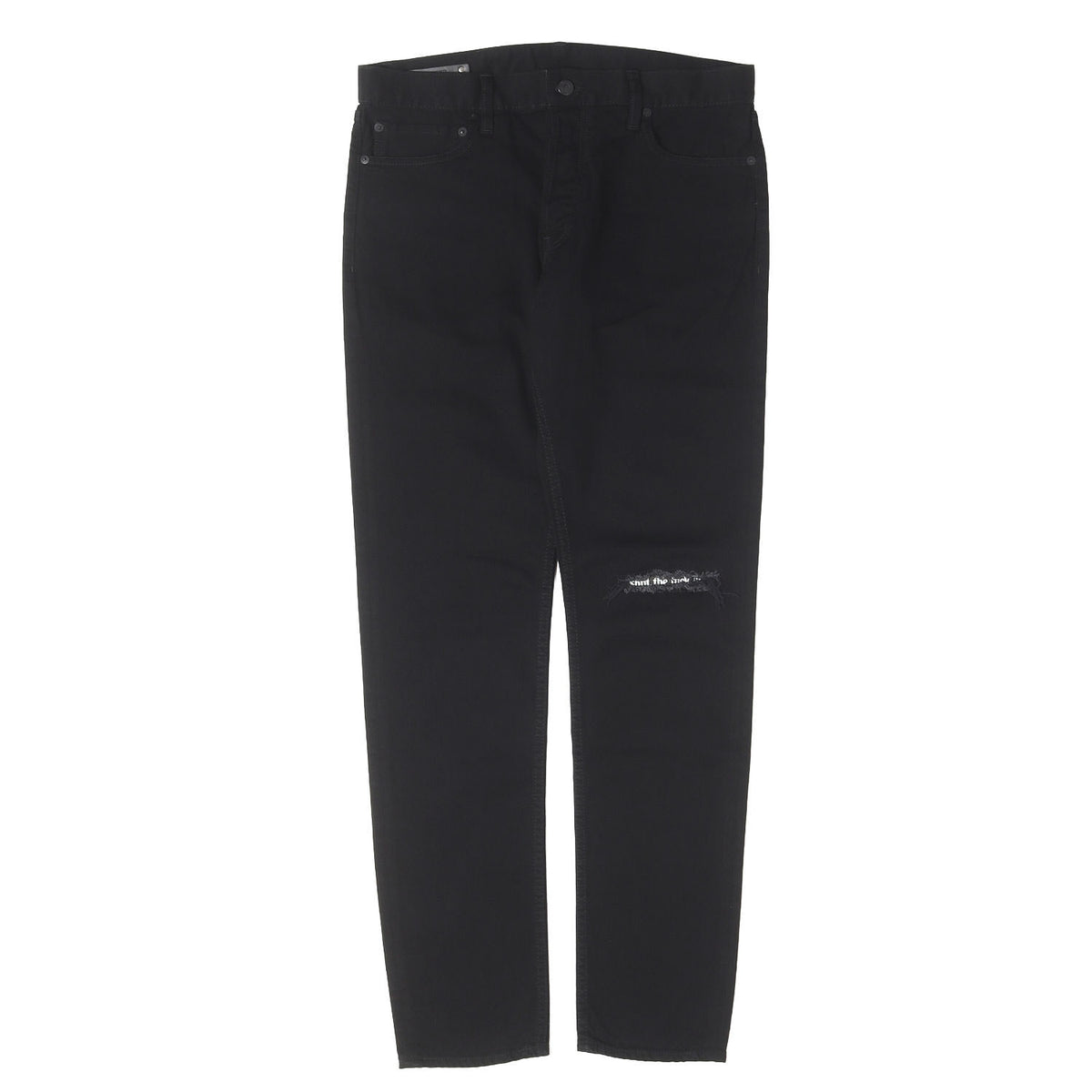 26AW スーパースリム ストレッチ ブラックデニム パンツ (Black STR Denim S.Slim Jeans)