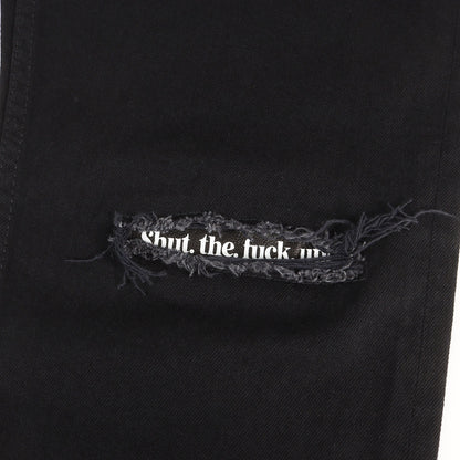 26AW スーパースリム ストレッチ ブラックデニム パンツ (Black STR Denim S.Slim Jeans)