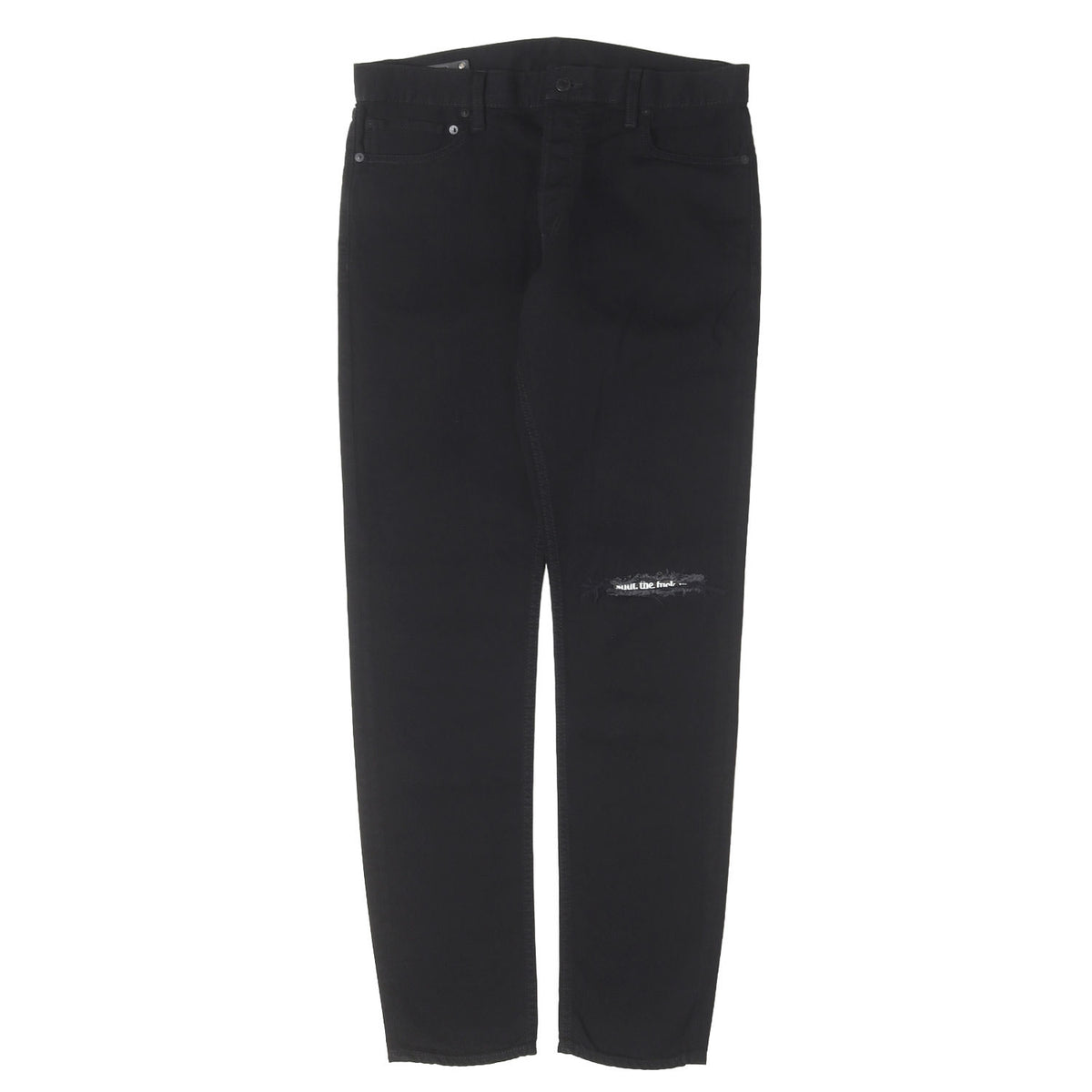 26AW スーパースリム ストレッチ ブラックデニム パンツ (Black STR Denim S.Slim Jeans)