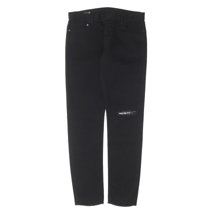 26AW スーパースリム ストレッチ ブラックデニム パンツ (Black STR Denim S.Slim Jeans)