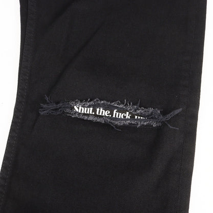 26AW スーパースリム ストレッチ ブラックデニム パンツ (Black STR Denim S.Slim Jeans)