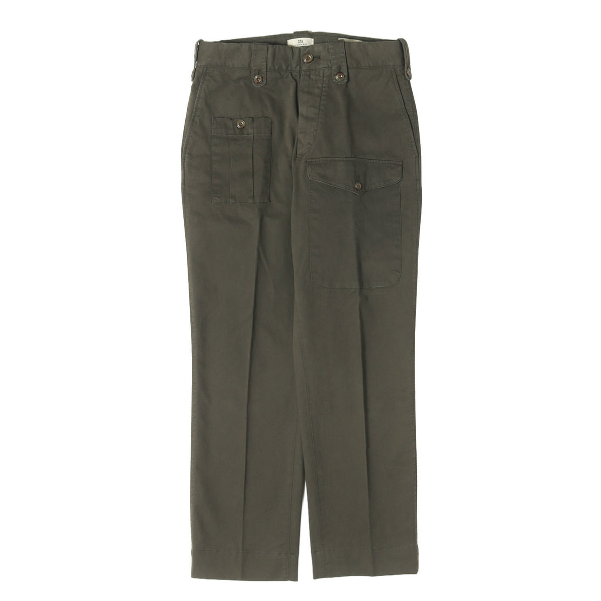 21AW 製品染め ストレッチギャバ カーゴパンツ (GIACOMO)