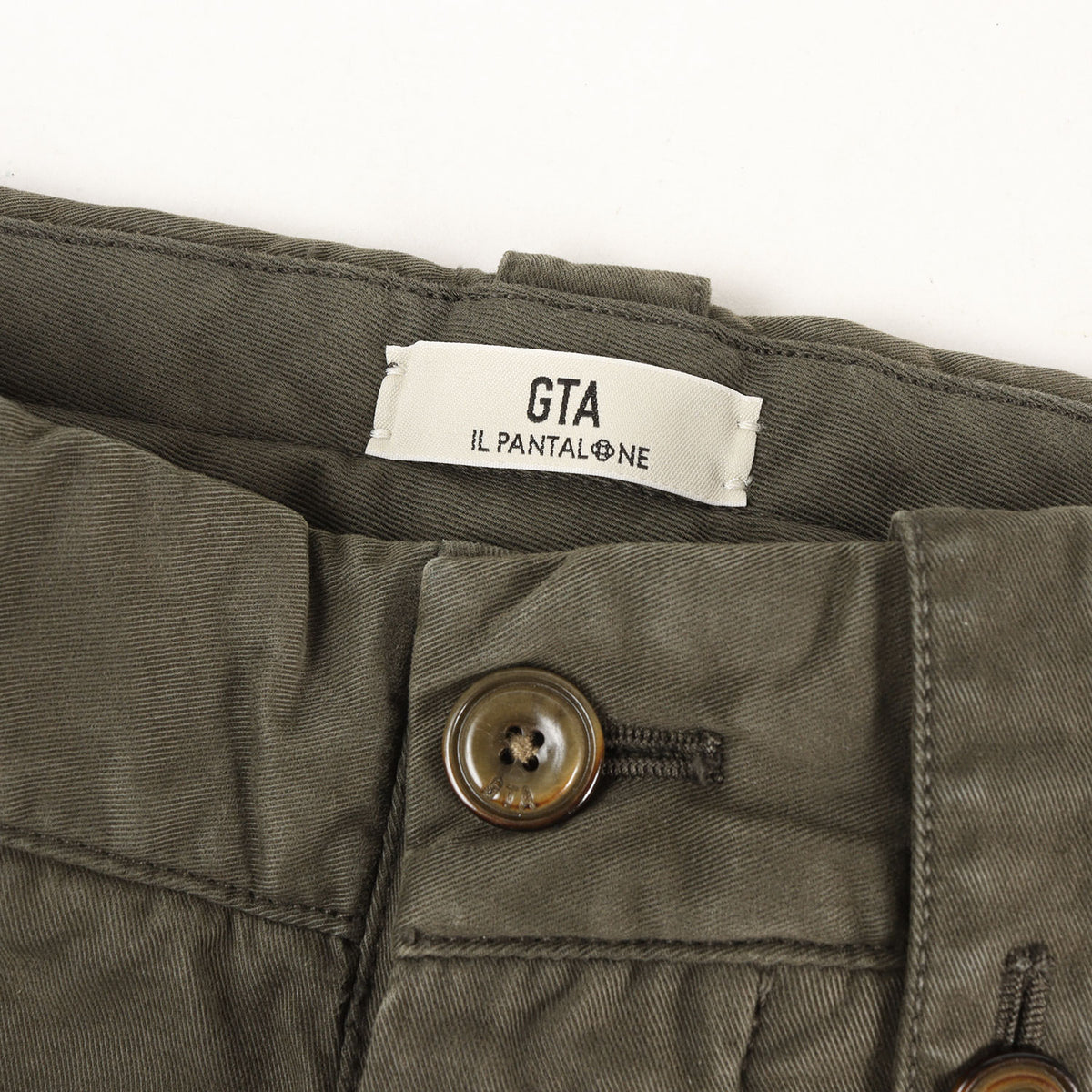 21AW 製品染め ストレッチギャバ カーゴパンツ (GIACOMO)