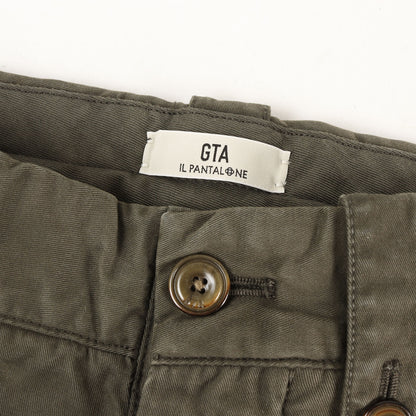 21AW 製品染め ストレッチギャバ カーゴパンツ (GIACOMO)