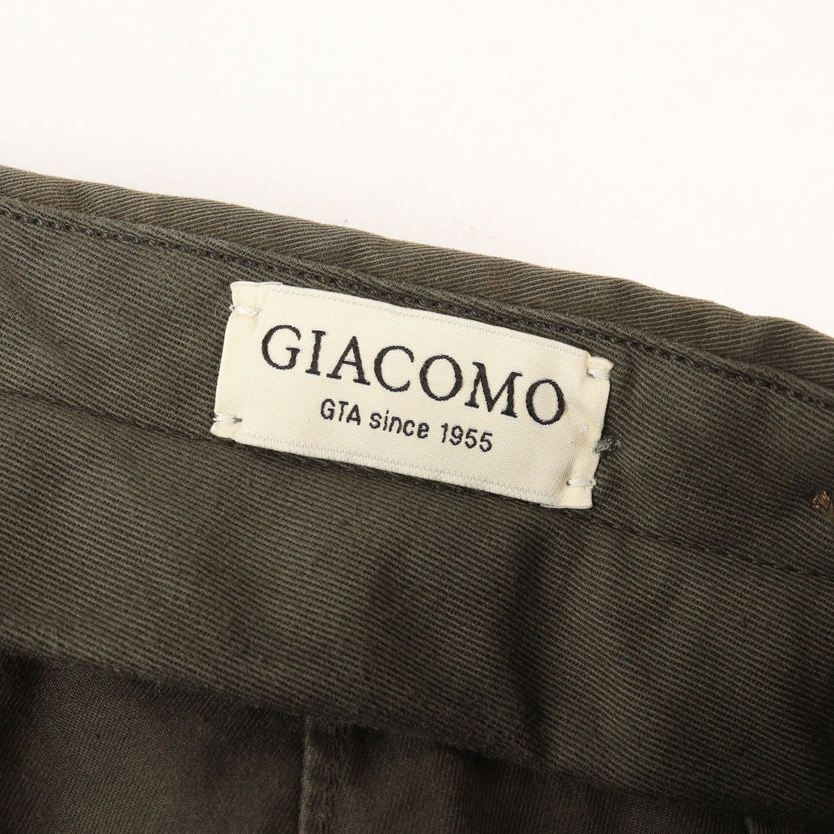 21AW 製品染め ストレッチギャバ カーゴパンツ (GIACOMO)