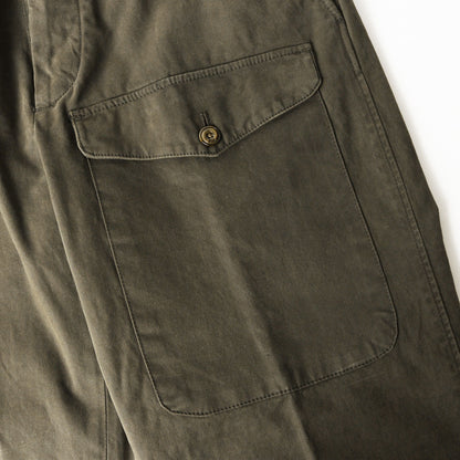21AW 製品染め ストレッチギャバ カーゴパンツ (GIACOMO)