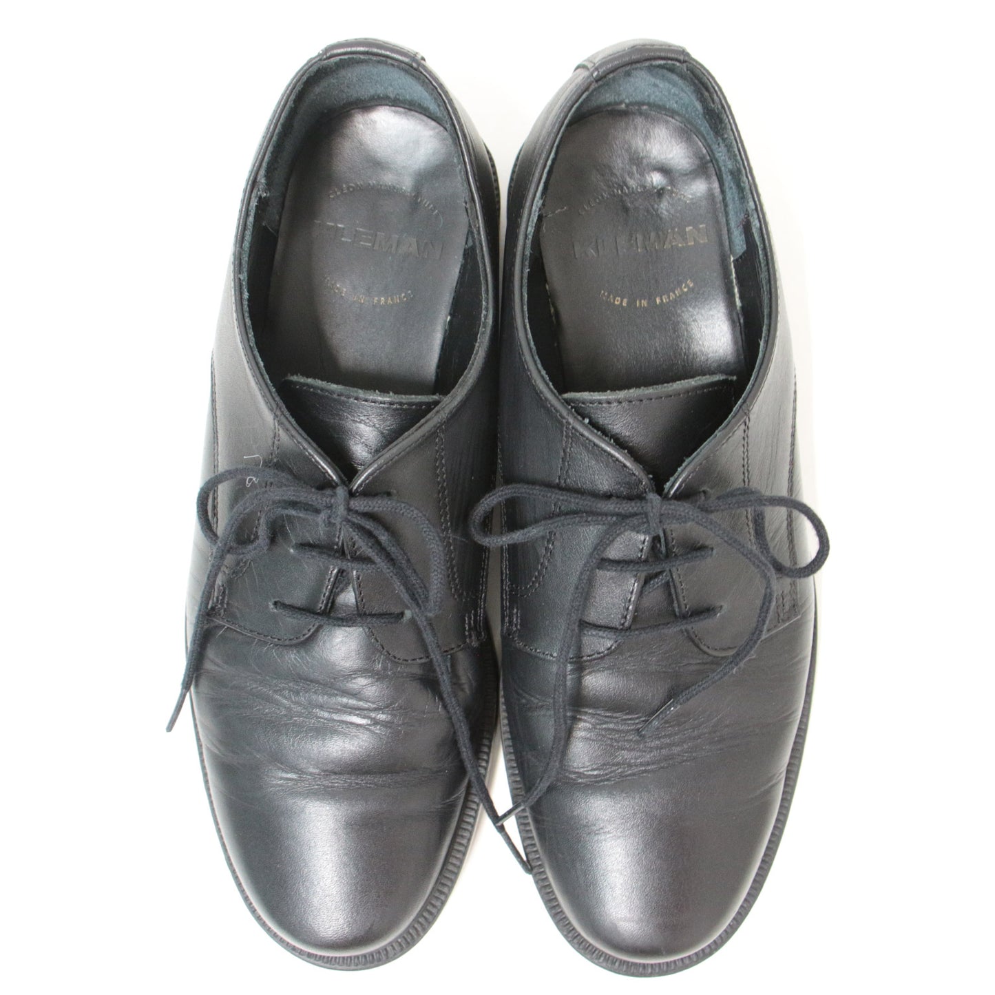 シューズ レースアップ プレーントゥ レザー DANOR 230307