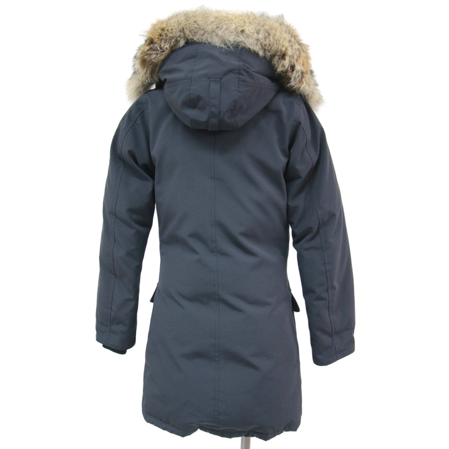 CANADA GOOSE (カナダグース) ダウンコート ミディ丈 長袖 フード ファー ブロンテパーカー BRONTE PARKA 2600JL  230420 - ブランド古着の通販・買取 | BEEGLE by Boo-Bee