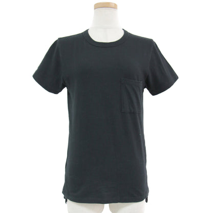 Tシャツ カットソー 半袖 ニット 切替 コットン 綿 230607