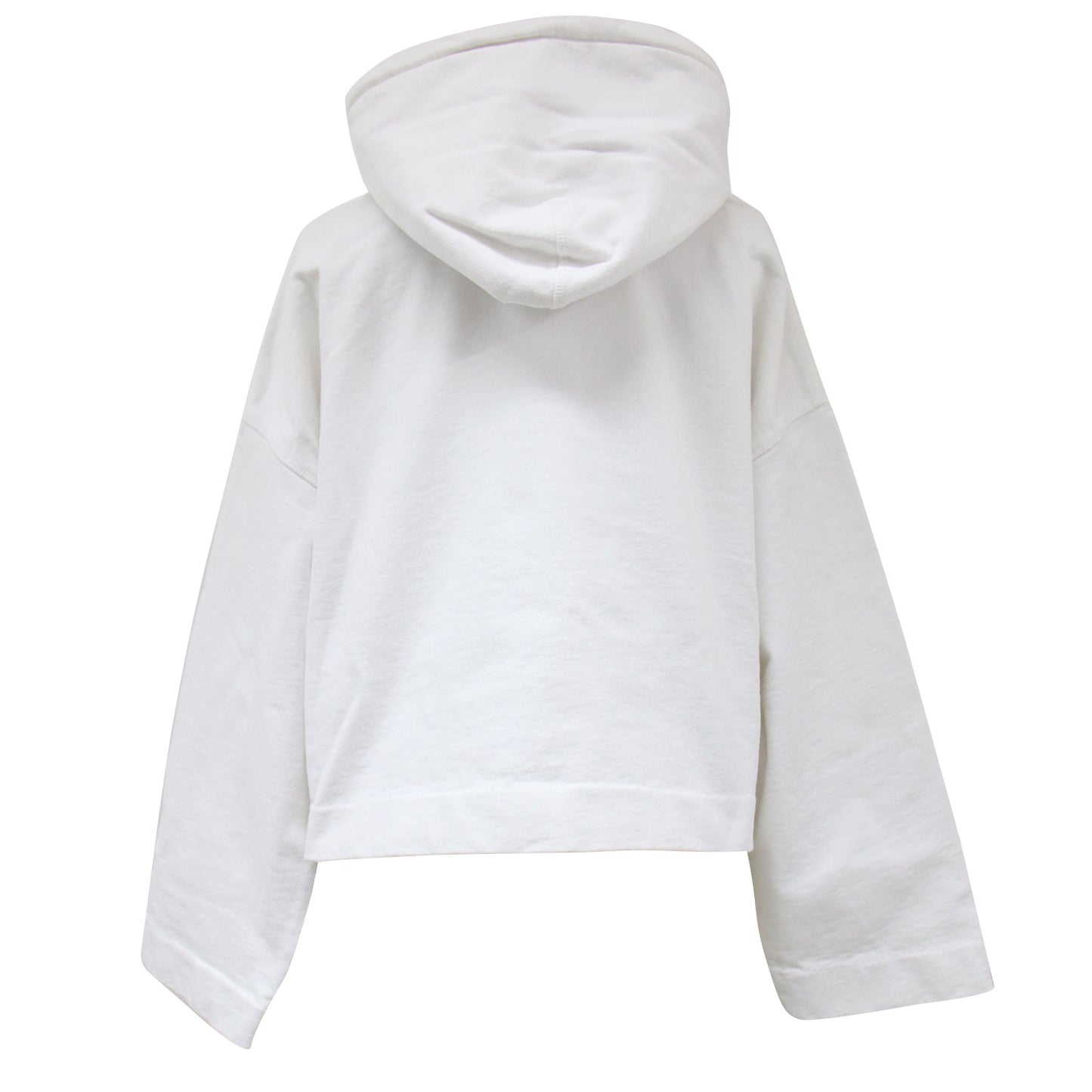 パーカー スウェット プルオーバー フーディー ショート丈 ワイド 裏毛 コットン 綿 240326