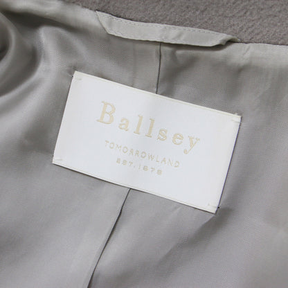 コート アウター ロング チェスター ダブルフェイス スナップボタン ウール コットン 綿 231215