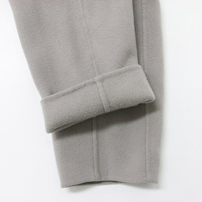 コート アウター ロング チェスター ダブルフェイス スナップボタン ウール コットン 綿 231215