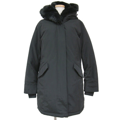 WoolRich (ウールリッチ) コート ダウン ミドル丈 フード フェイク 
