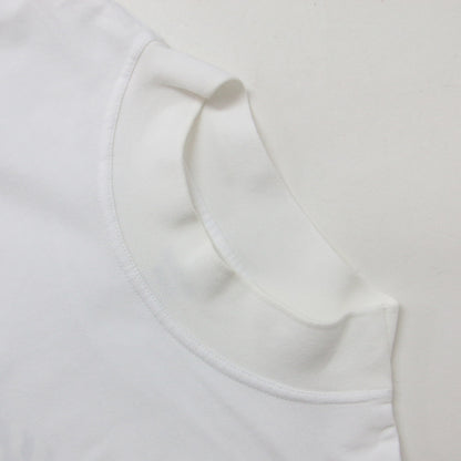 Tシャツ ボクシーフィット カノエ / 半袖 ハイネック プリント コットン