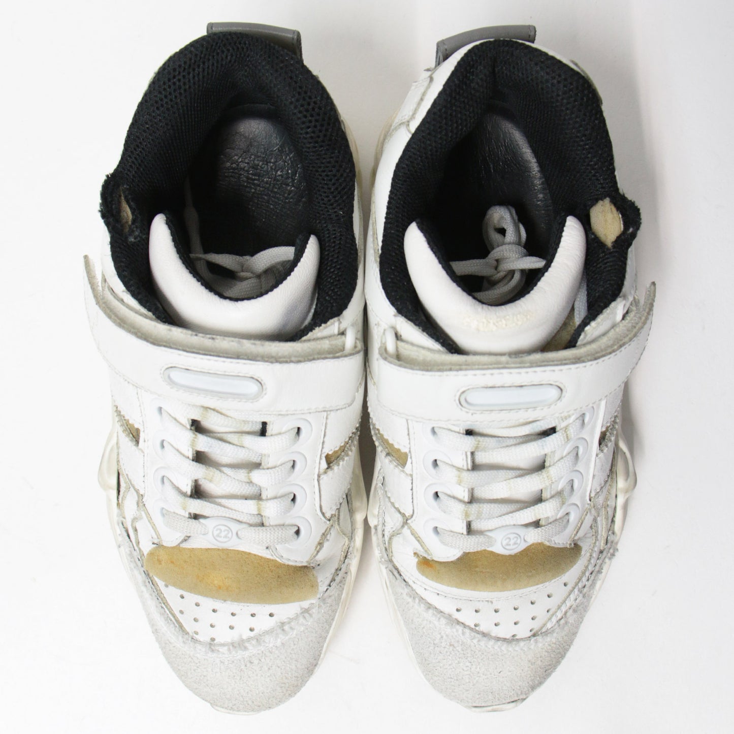 22 スニーカー ダッドスニーカー レースアップ Retro Fit レトロフィット ダメージ加工 230921