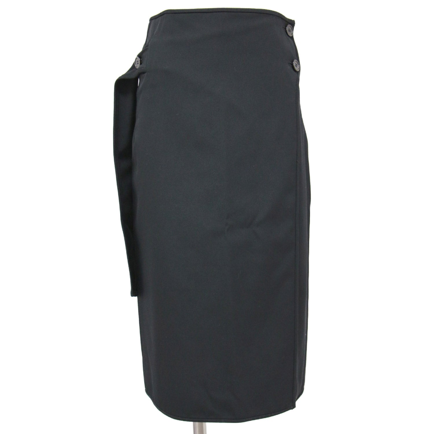 BACCA (バッカ) スカート ラップスカート ミディ丈 ペチコート ウール