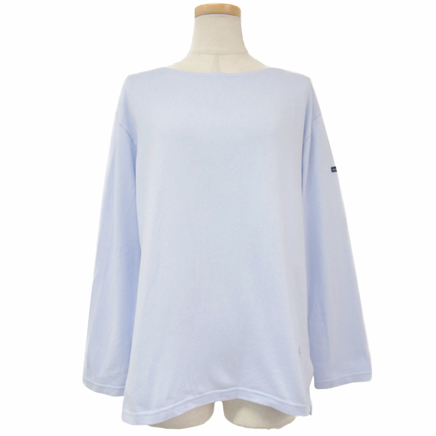 × Armor-lux アルモリュクス カットソー Tシャツ プルオーバー バスクシャツ ボートネック 七分袖 シンプル 無地 コットン 綿 23春夏 230804