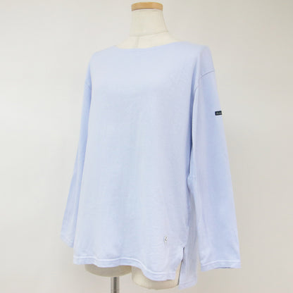 × Armor-lux アルモリュクス カットソー Tシャツ プルオーバー バスクシャツ ボートネック 七分袖 シンプル 無地 コットン 綿 23春夏 230804