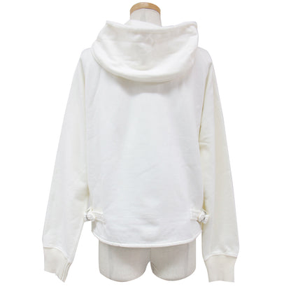 パーカー スウェット ブルゾン フルジップ 長袖 ラグランスリーブ サイドベルト 裏毛 コットン 綿 231109