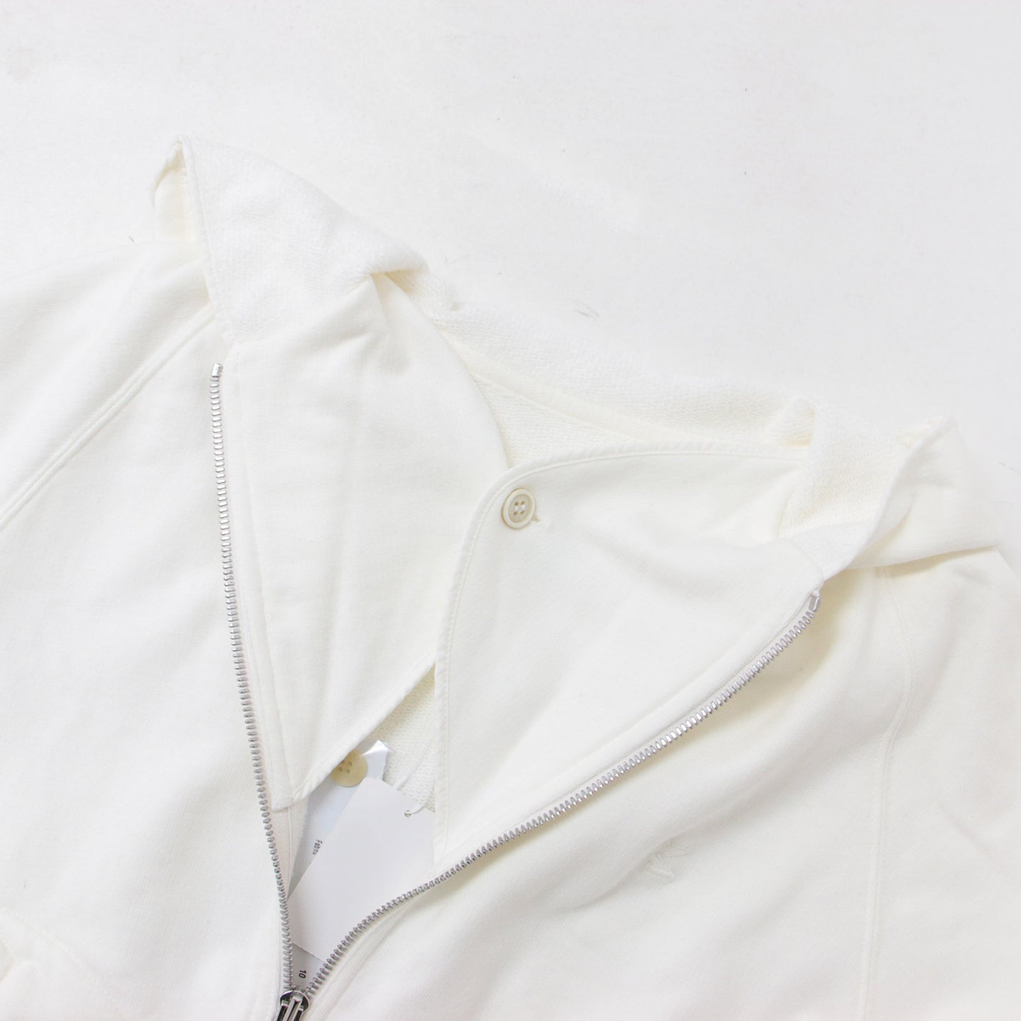 パーカー スウェット ブルゾン フルジップ 長袖 ラグランスリーブ サイドベルト 裏毛 コットン 綿 231109