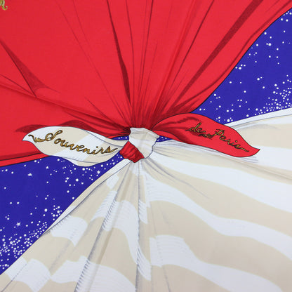 カレ 90 シルク スカーフ Souvenirs de Paris パリの思い出 / 大判