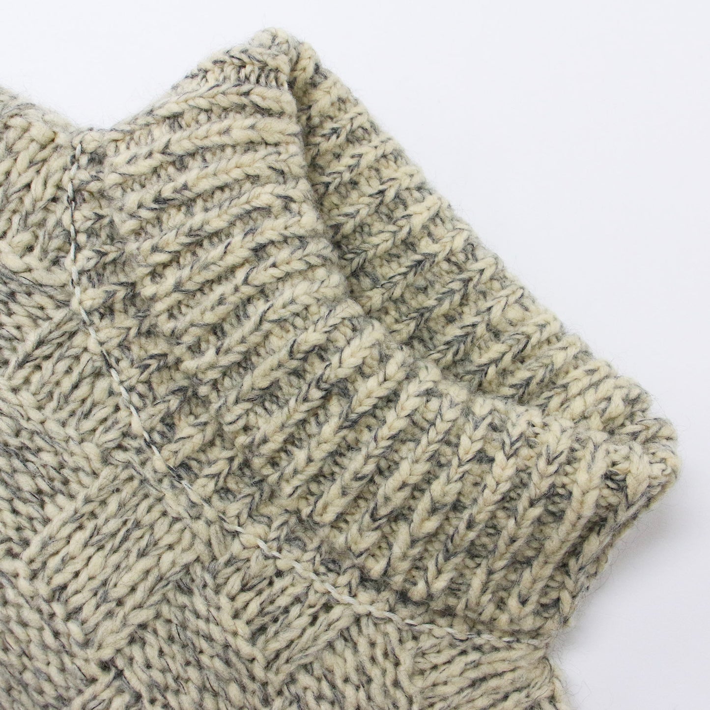 Plage プラージュ 別注 ニット プルオーバー 長袖 タートルネック バスケット編み ウール モヘヤ アルパカ 231221