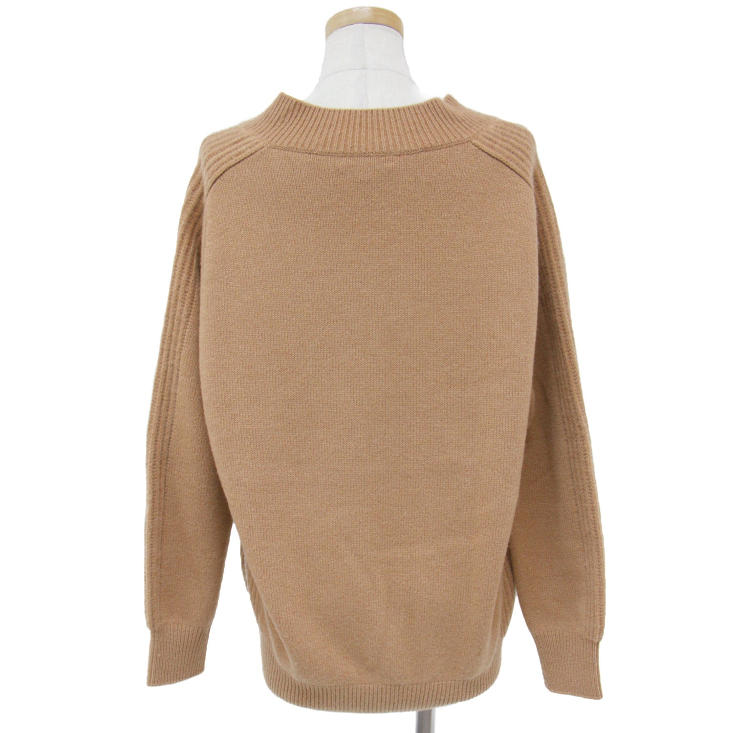 DRAWER (ドゥロワー) ニット セーター プルオーバー Vネック 長袖 リブ  