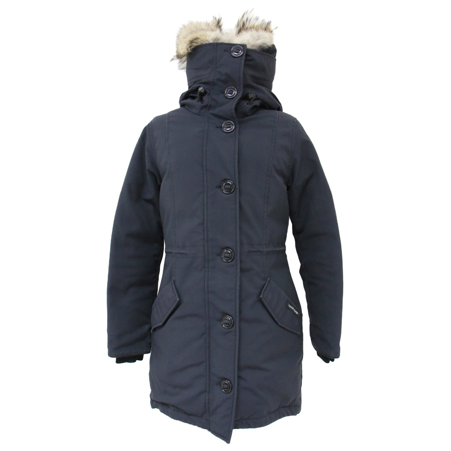 アウター ジャケット ダウン ミドル フード フーディー ファスナー ボタン ファー 撥水 Rossclair ポリエステル コットン 綿 231113