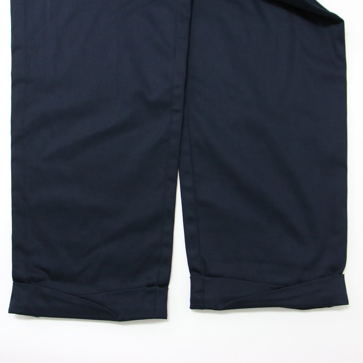 パンツ ロング クロップド アンクル丈 テーパード ロールアップ ウエストゴム タック ポリエステル レーヨン ポリウレタン 231113