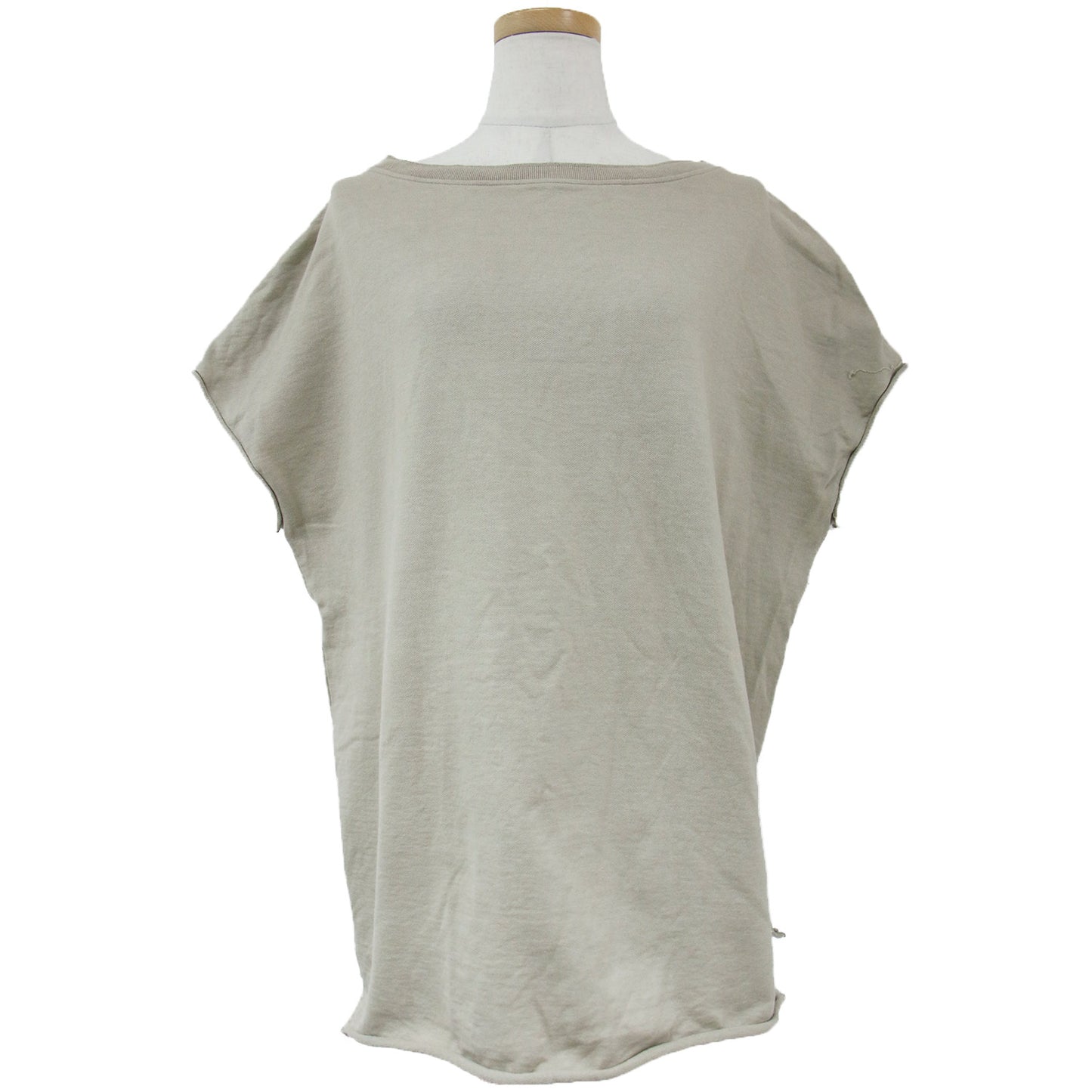 Tシャツ プルオーバー トレーナー 半袖 ホックテープ スリット コットン 綿 240312