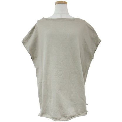 Tシャツ プルオーバー トレーナー 半袖 ホックテープ スリット コットン 綿 240312