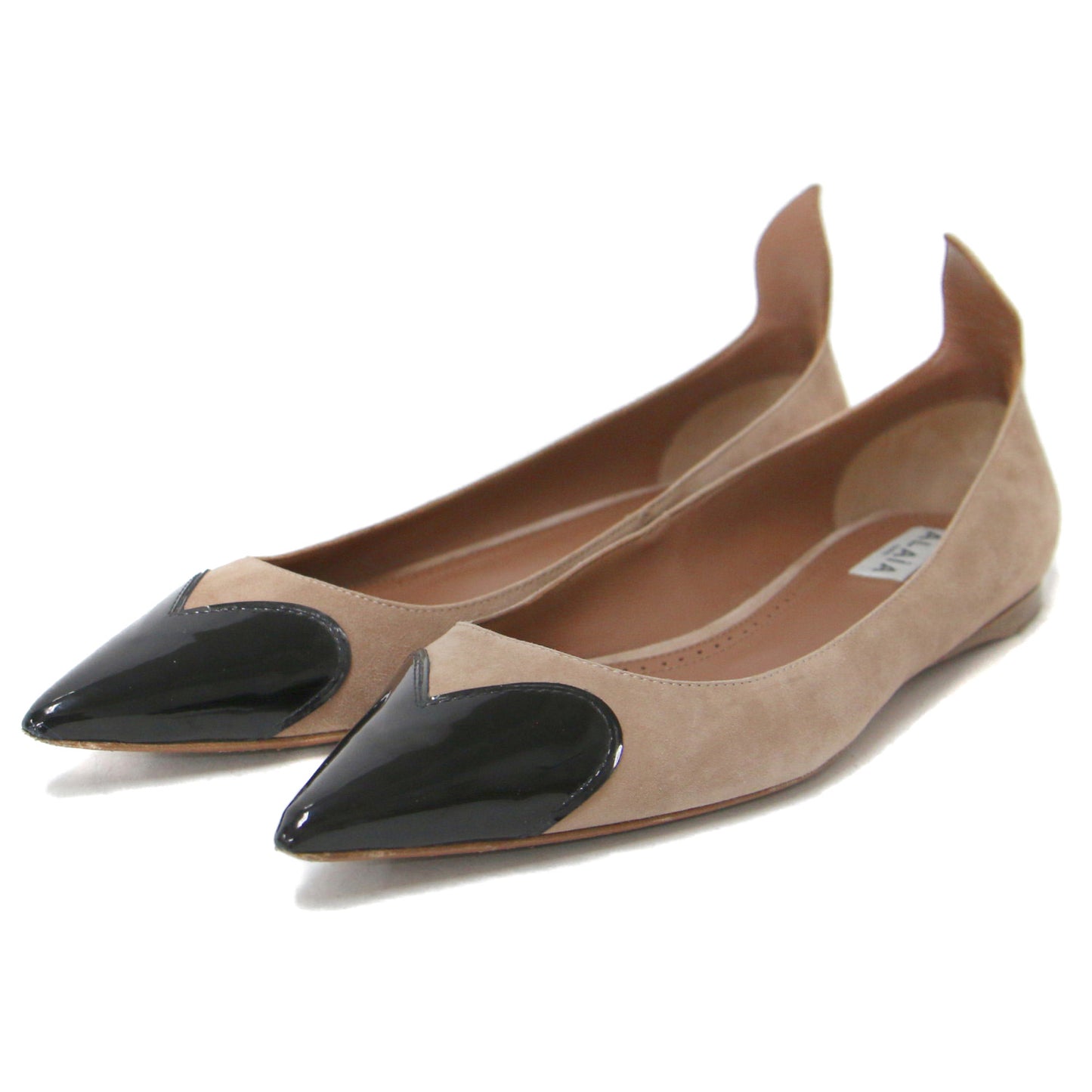 ALAIA (アライア) パンプス バレエシューズ フラット ポインテッドトゥ 