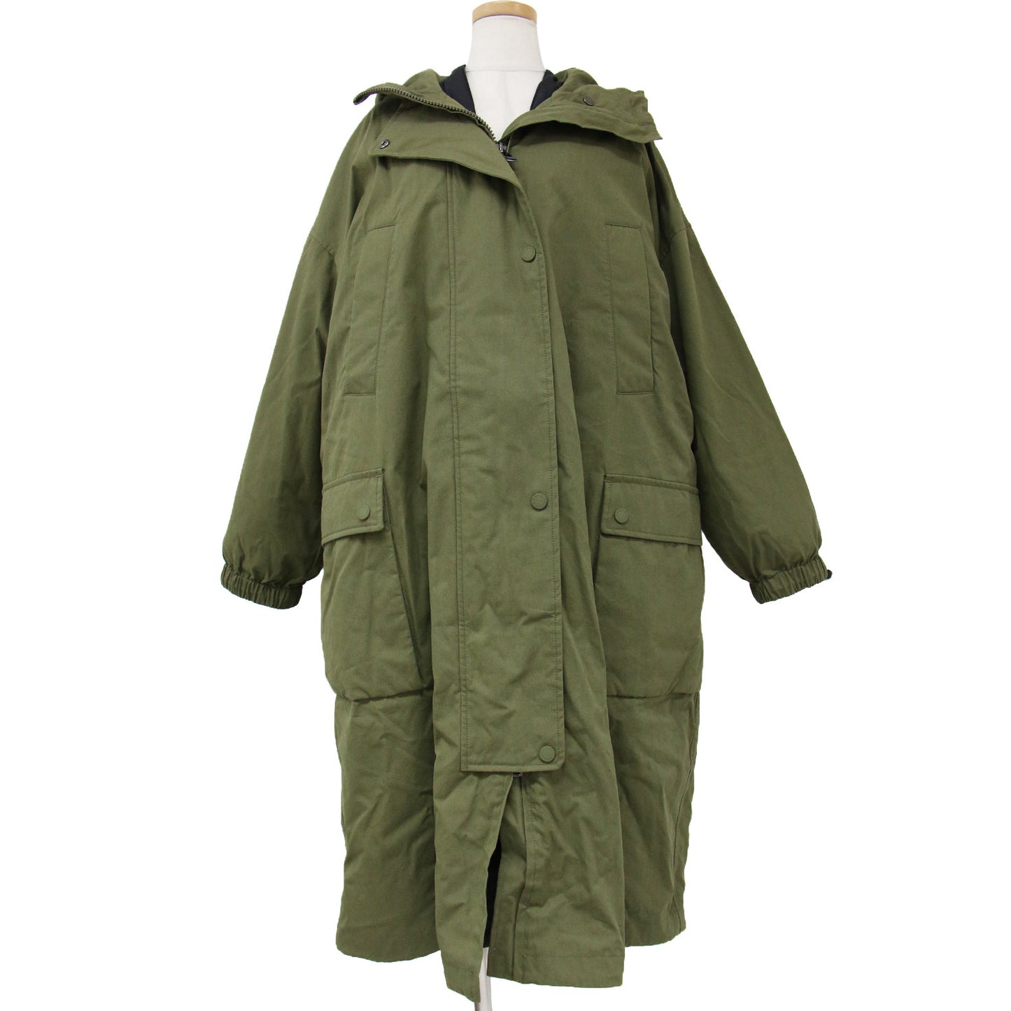 BY KATE PHELAN 24 コート モッズコート ミリタリーコート ロング 長袖 キルティング ライナー コットン ナイロン 綿 23秋冬 240221