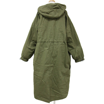 BY KATE PHELAN 24 コート モッズコート ミリタリーコート ロング 長袖 キルティング ライナー コットン ナイロン 綿 23秋冬 240221