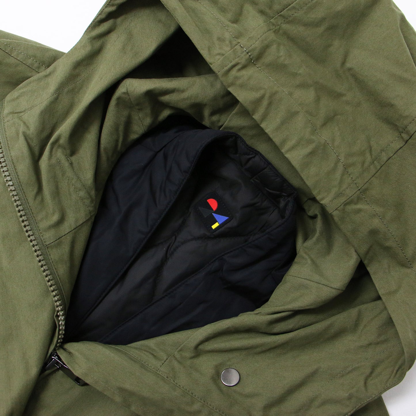 BY KATE PHELAN 24 コート モッズコート ミリタリーコート ロング 長袖 キルティング ライナー コットン ナイロン 綿 23秋冬 240221