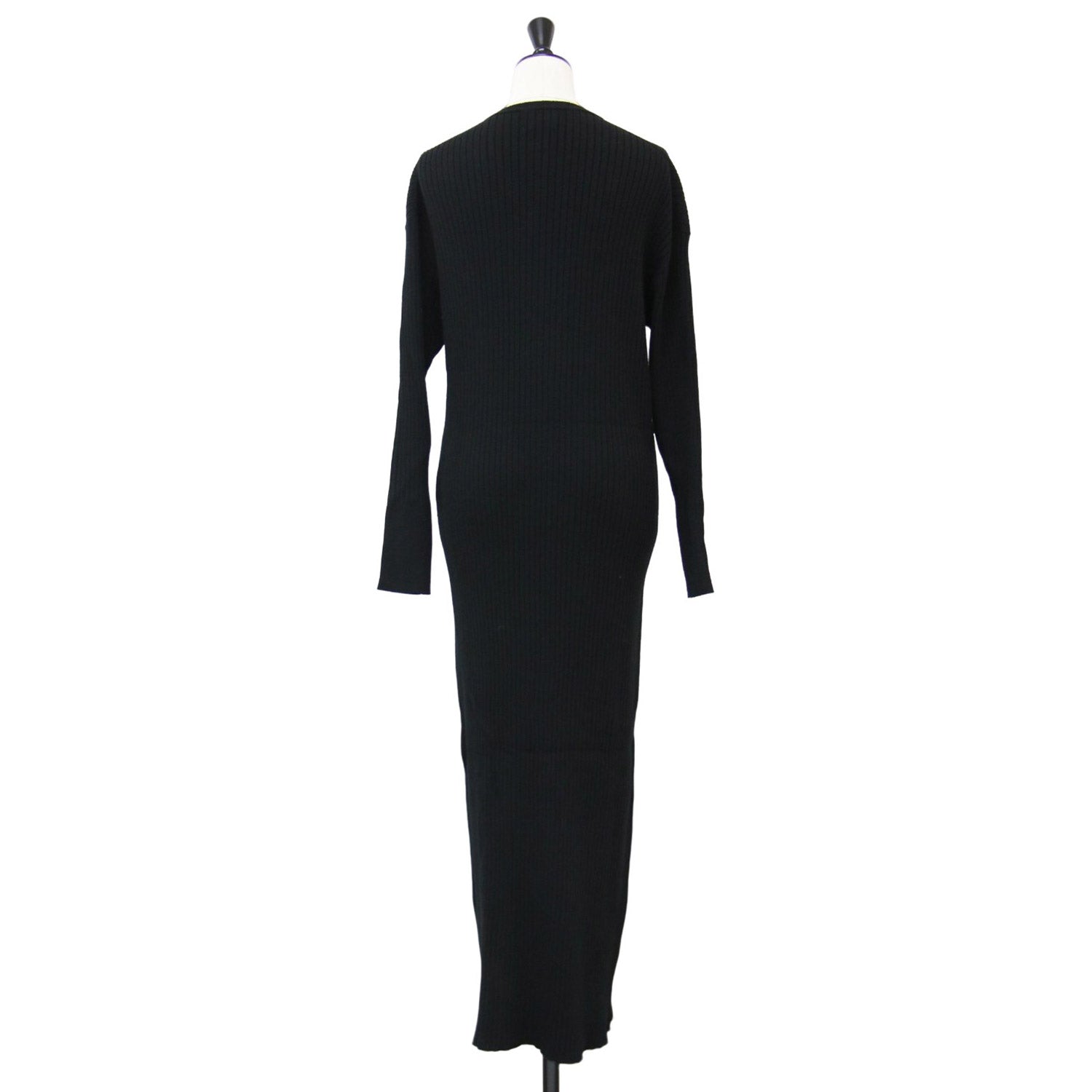 Spick&Span (スピックアンドスパン) ヘンリーネック リブ ニット  