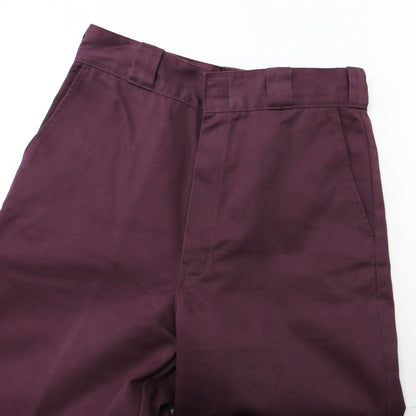 × GALLARDAGALANTE ガリャルダガランテ 別注 パンツ ロング ストレート ハイウエスト ワークパンツ ダブルニーパンツ ポリエステル コットン 綿 240209