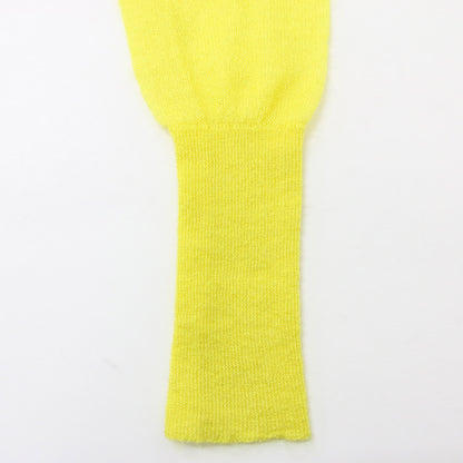 カーディガン ニット 長袖 Vネック ショート丈 モヘヤ ナイロン 240306