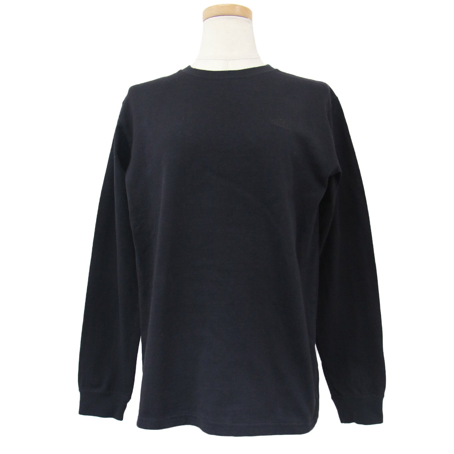 Tシャツ カットソー クルーネック 長袖 ロングスリーブ ロゴ ヌプシ コットン 綿 24春夏 240417
