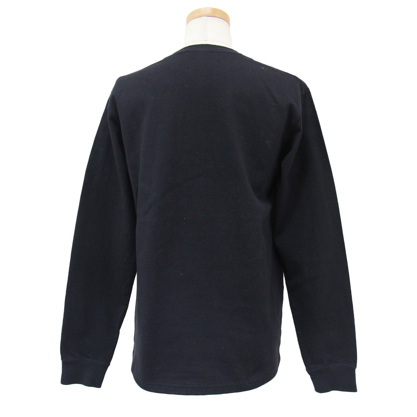 Tシャツ カットソー クルーネック 長袖 ロングスリーブ ロゴ ヌプシ コットン 綿 24春夏 240417