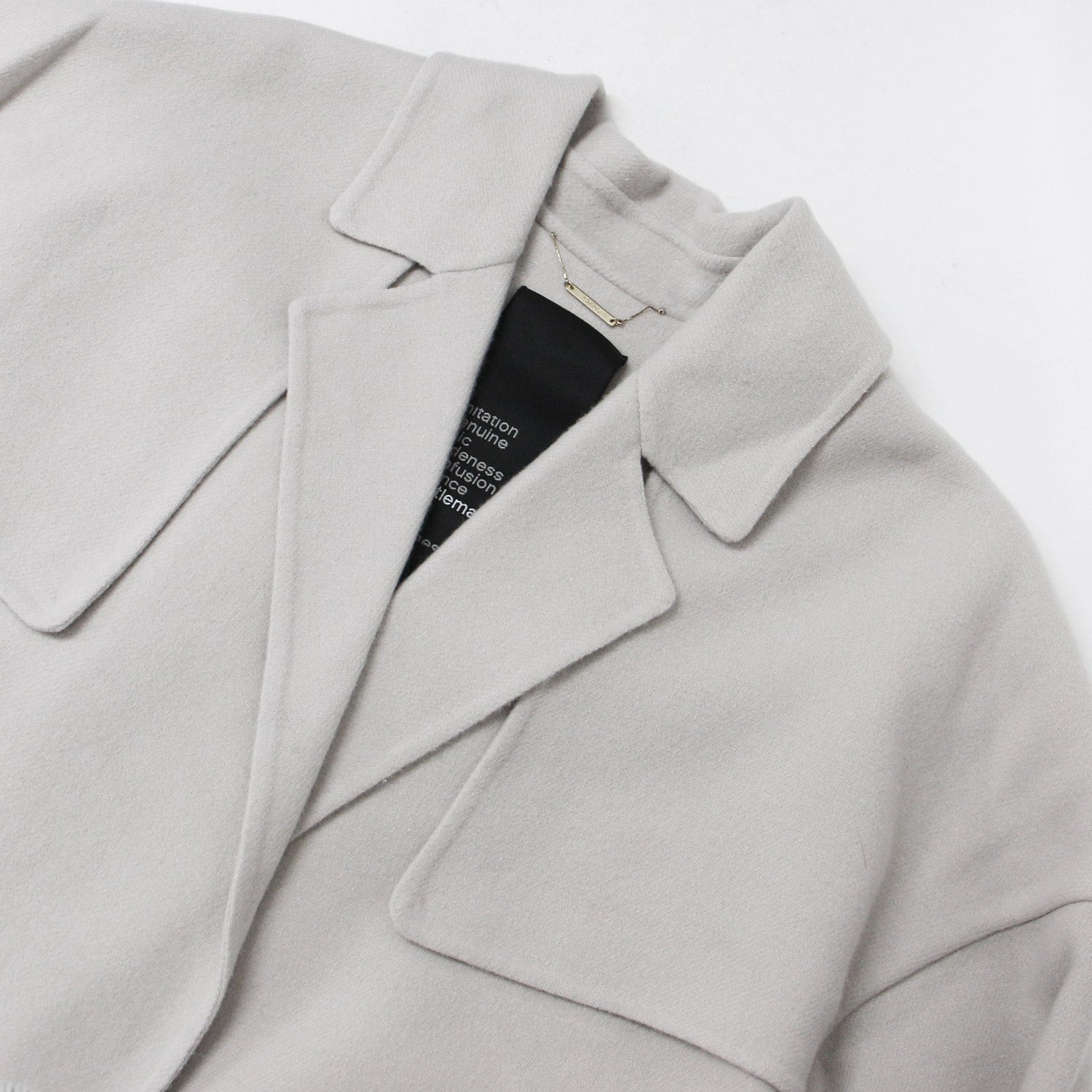 Chaos (カオス) コート ロング マキシ ダブル ベルト付き オーバー