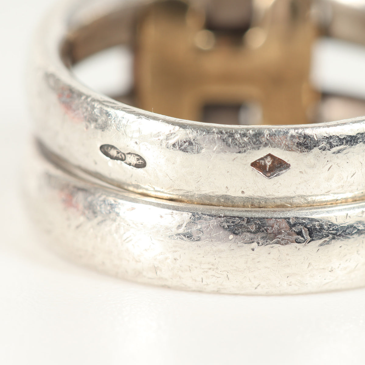 HERMES (エルメス) コンビ オランプ リング (Oran pudding Ring 