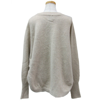 ニット プルオーバー クルーネック ドルマンスリーブ 長袖 ワイド ウール 23秋冬 240212