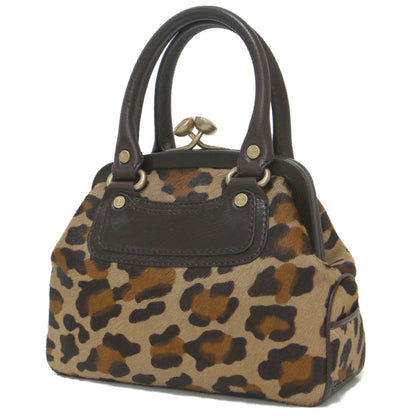 CELINE (セリーヌ) バッグ ハンドバッグ ブギーバッグ がま口 ハラコ 