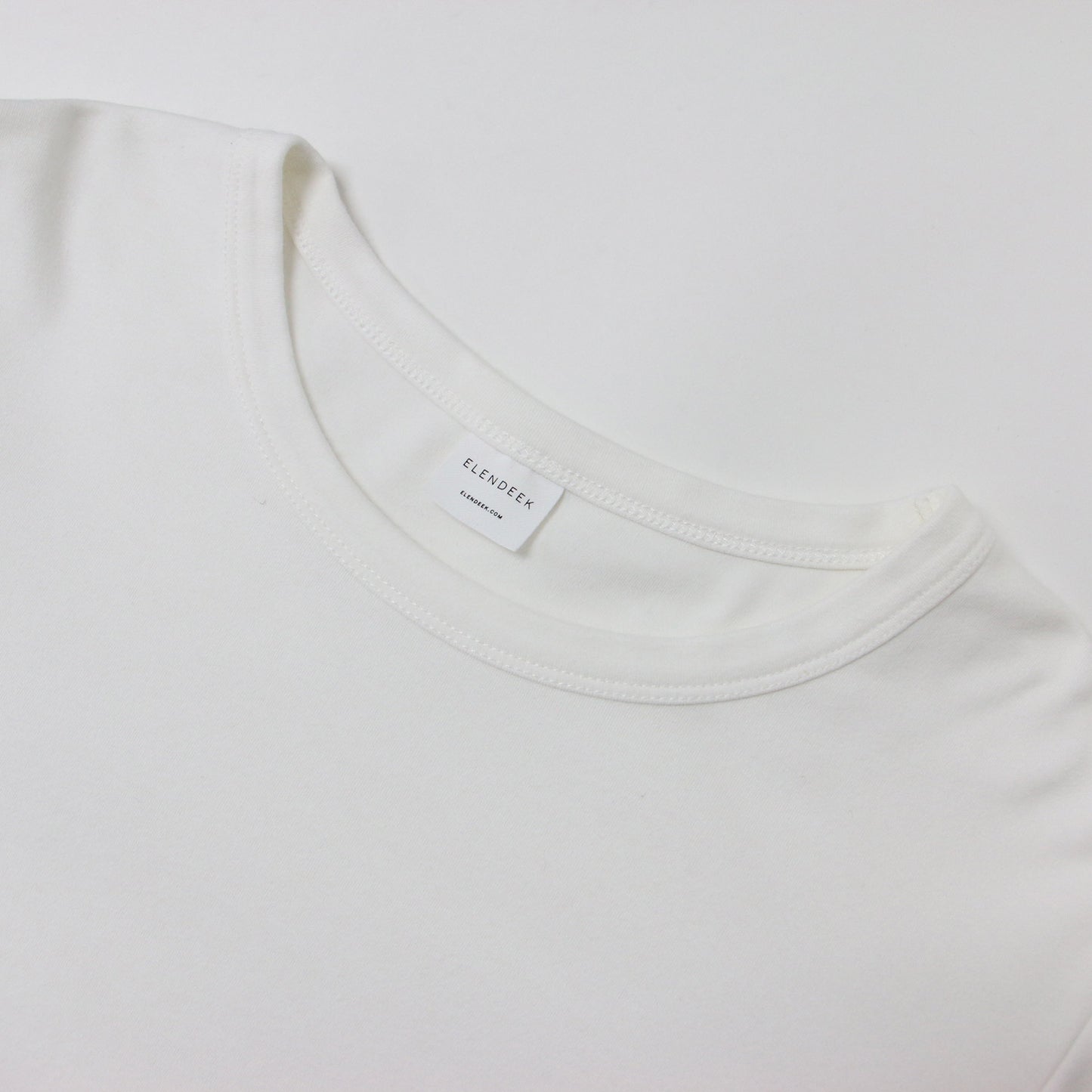 バルーンスリーブ カットソー / Tシャツ 七分袖 クルーネック 241009