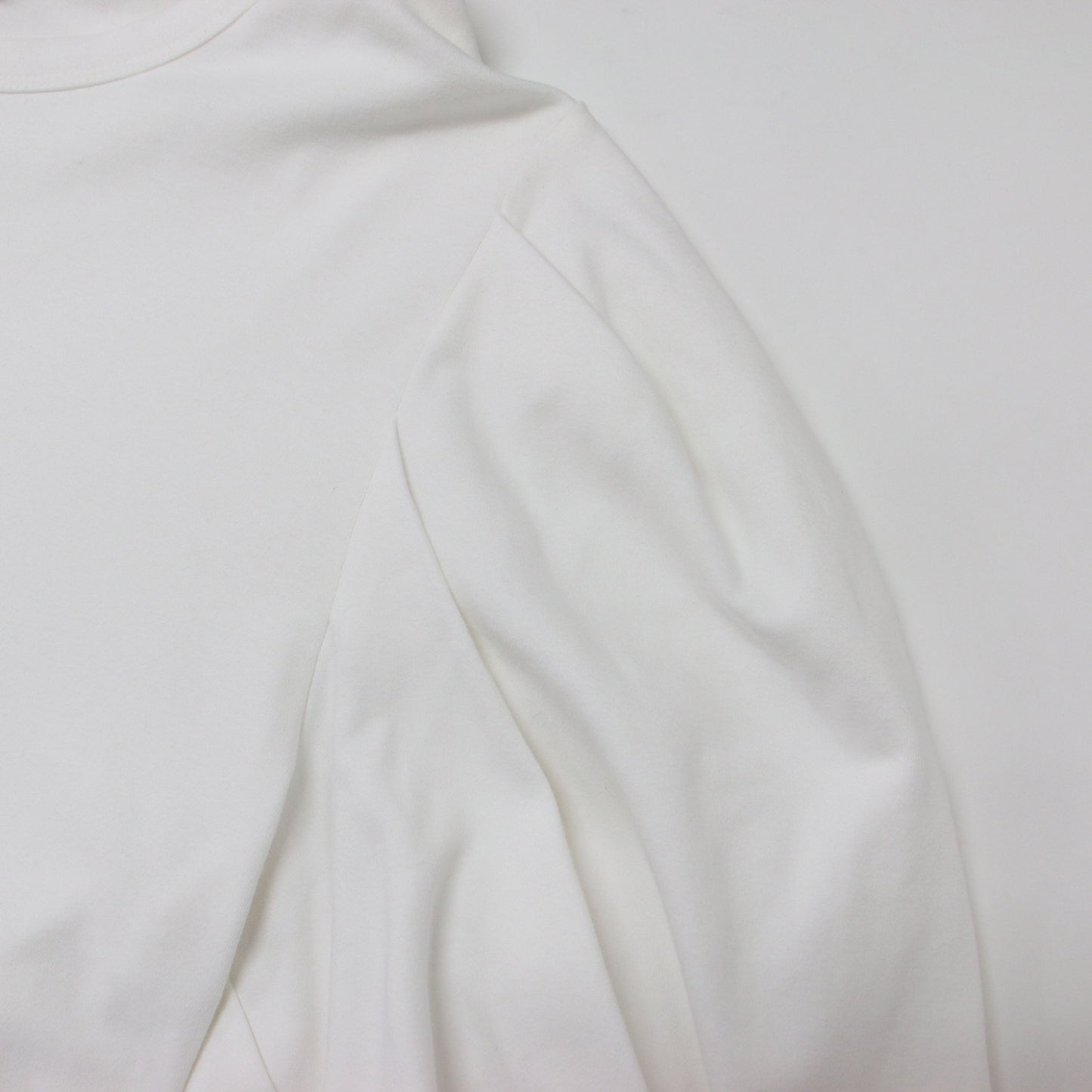 バルーンスリーブ カットソー / Tシャツ 七分袖 クルーネック 241009