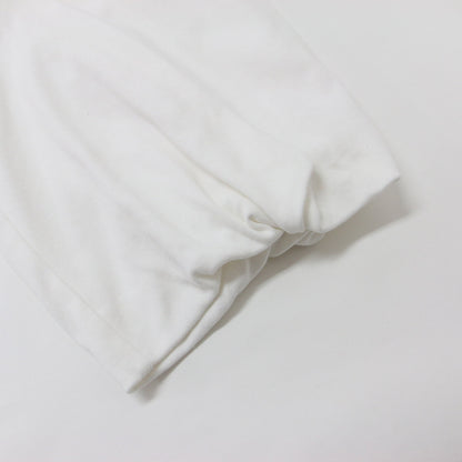 バルーンスリーブ カットソー / Tシャツ 七分袖 クルーネック 241009