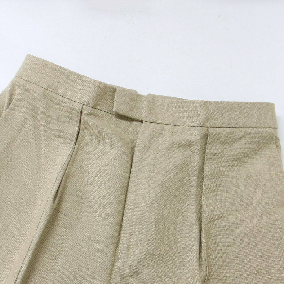 パンツ ワイド テーパード センタープレス レーヨン コットン 綿 240425