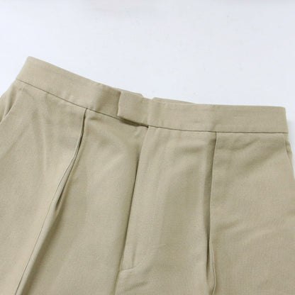 パンツ ワイド テーパード センタープレス レーヨン コットン 綿 240425