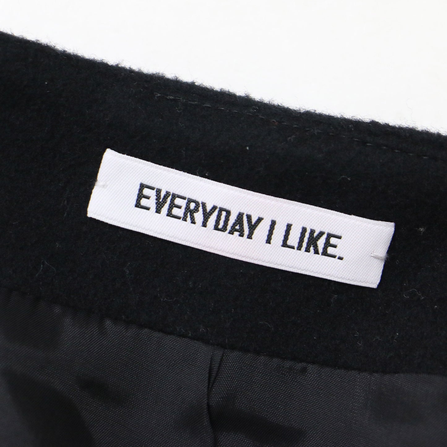 EVERYDAY I LIKE. スカート フレアスカート ロング丈 ウール カシミア 23秋冬 240509